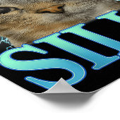 Funny Saying Cat Lover I'm Feeling Silly Cat Meme  Poster (Ecke)