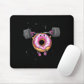Funny Saying Donut Give Up Gym Weight Lifting Work Mousepad (Mit Mouse)