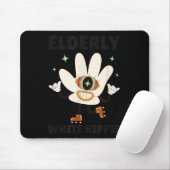 Funny Saying Groovy Elderly White Hipe  Mousepad (Mit Mouse)