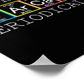 Funny Saying I Only Use Sarcasm Periodically Men W Poster (Ecke)