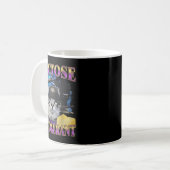 Funny Saying Lactose Intolerant Silly Cat Meme Cat Kaffeetasse (Vorderseite Links)