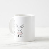 Funny Saying Modern Coworker Friend Quote Kaffeetasse (Vorderseite Links)