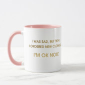 Funny Saying Modern Coworker Friend Shopping Quote Tasse (Links)
