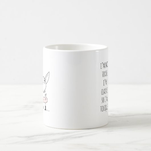 Funny Saying Modern Coworker Friend Toxic Quote Kaffeetasse (Mittel)