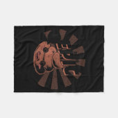 Funny Saying Motivational Inspirational Quote Do E Fleecedecke (Vorderseite (Horizontal))