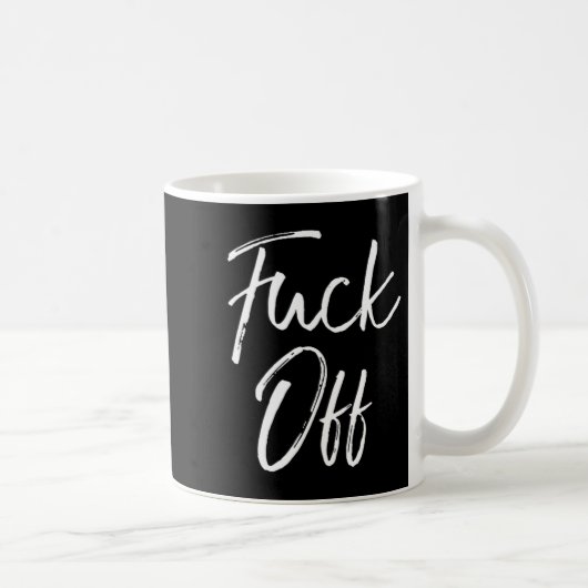 Funny Saying Sarcastic Quote Loner Joke Gift For O Kaffeetasse (Rechts)