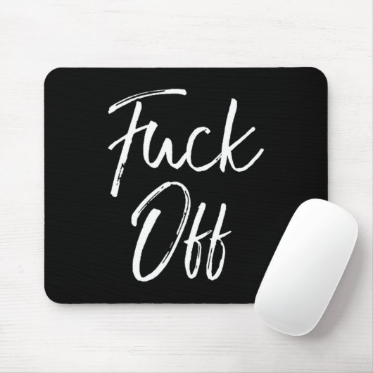 Funny Saying Sarcastic Quote Loner Joke Gift For O Mousepad (Mit Mouse)