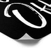 Funny Saying Sarcastic Quote Loner Joke Gift For O Poster (Ecke)