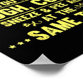 Funny Saying With Age Comes New Skills Sarcastic W Poster (Ecke)