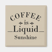funny sayings for coffee magnet (Vorne)