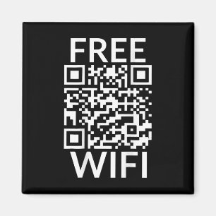 Funny Scan Free Wifi Trump tanzt Prank Qr Präsiden Magnet