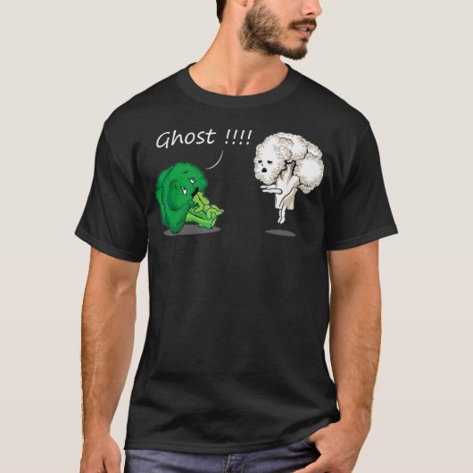 Funny Scanicoli von Ghost Cauliflower Funny Funny  T-Shirt (Vorderseite)