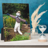 Funny scarecrow fotoplatte (Seite)