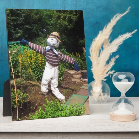 Funny scarecrow fotoplatte (Seite)