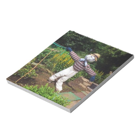 Funny scarecrow notizblock (Rotiert)