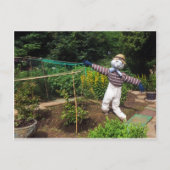 Funny scarecrow postkarte (Vorderseite)