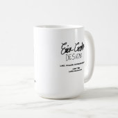 Funny scared cartoon face kaffeetasse (VorderseiteRechts)