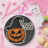 Funny & Scary Halloween Sticker  Pappteller (Party)