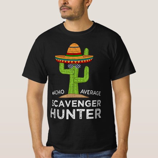 Funny Scavenger Hunt Saying For Adventure Hunter E T-Shirt (Vorderseite)