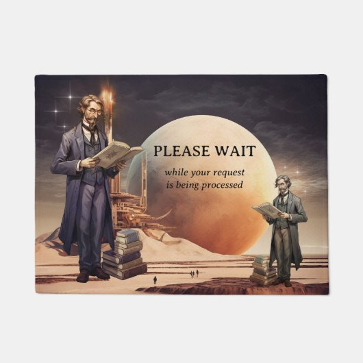 Funny ScFi Fantasy Fußmatte (Vorderseite)