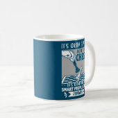 Funny Schach Art intelligenter Leute spielen Schac Kaffeetasse (VorderseiteRechts)