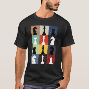 Funny Schach Board Game Players Set Schach T-Shirt