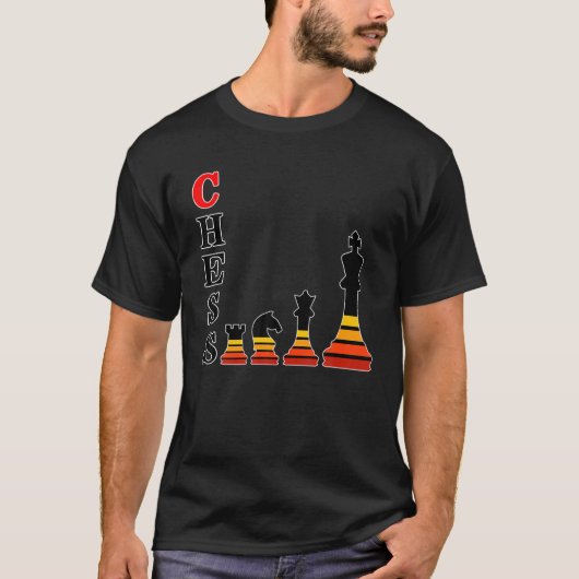 Funny Schach Board Game Spaß Set Player Schach T-Shirt (Vorderseite)