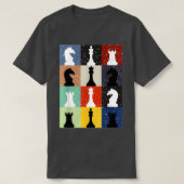 Funny Schach Board Game Spaß Set Player Schach T-Shirt (Design vorne)