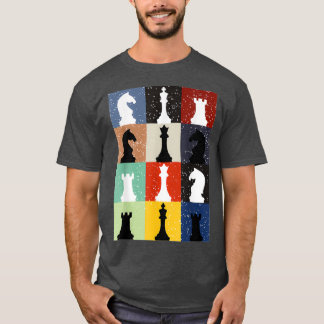 Funny Schach Board Game Spaß Set Player Schach T-Shirt