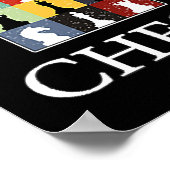 Funny Schach Board T-Shirt Game Spaß Set Player Sc Poster (Ecke)