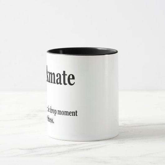 Funny Schach Checkmate Definition Schach Lover Tasse (Zentrum)