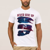 Funny Schach Es ist ein nie aufgebender T - Shirt (Vorderseite)