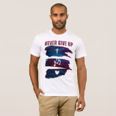 Funny Schach Es ist ein nie aufgebender T - Shirt (Vorne ganz)