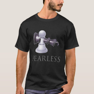 Funny Schach - Furchtloses, Smart Gift für Schach- T-Shirt