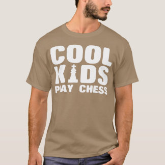 Funny Schach Kid Cool Kids spielen Schachspieler T-Shirt