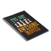 Funny Schach Player Geschenk für Schachfreund Notizblock (Rechte Seite)