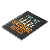 Funny Schach Player Geschenk für Schachfreund Notizblock (Linke Seite)