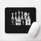 Funny Schach Spieler Spiel Board Periodisches Tisc Mousepad (Mit Mouse)
