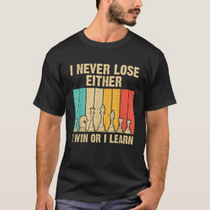 Funny Schach Spielkunst Schach Lover Spiel Thema T-Shirt