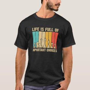 Funny Schach Spielkunst Schach Lover Spiel Thema T-Shirt