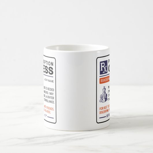 Funny Schach Tasse - Design (Mittel)