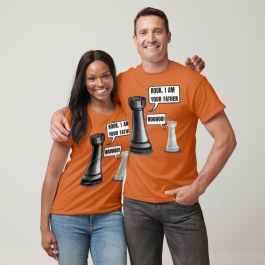 Funny Schachbrett Spaß Lover Rook I Am T-Shirt (Unisex)