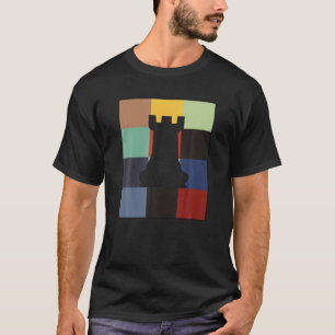 Funny Schachbrett T-Shirt Game Spaß Set Geschenk P
