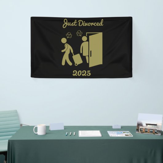 Funny Scheidung Beileid Geschenke Banner (Messeveranstaltung)