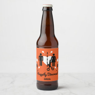 Funny Scheidung Beileid Geschenke Bierflaschenetikett