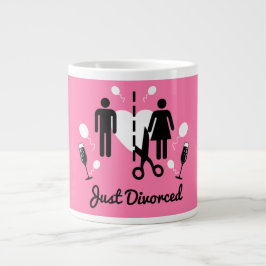 Funny Scheidung Beileid Geschenke Jumbo-Tasse