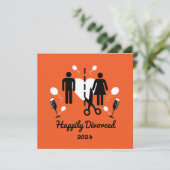 Funny Scheidung Beileid Geschenke Karte (Stehend Vorderseite)