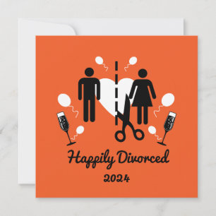 Funny Scheidung Beileid Geschenke Karte