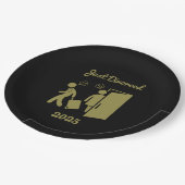 Funny Scheidung Beileid Geschenke Pappteller (Schrägansicht)