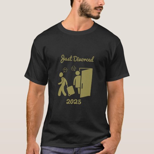 Funny Scheidung Beileid Geschenke T-Shirt (Vorderseite)